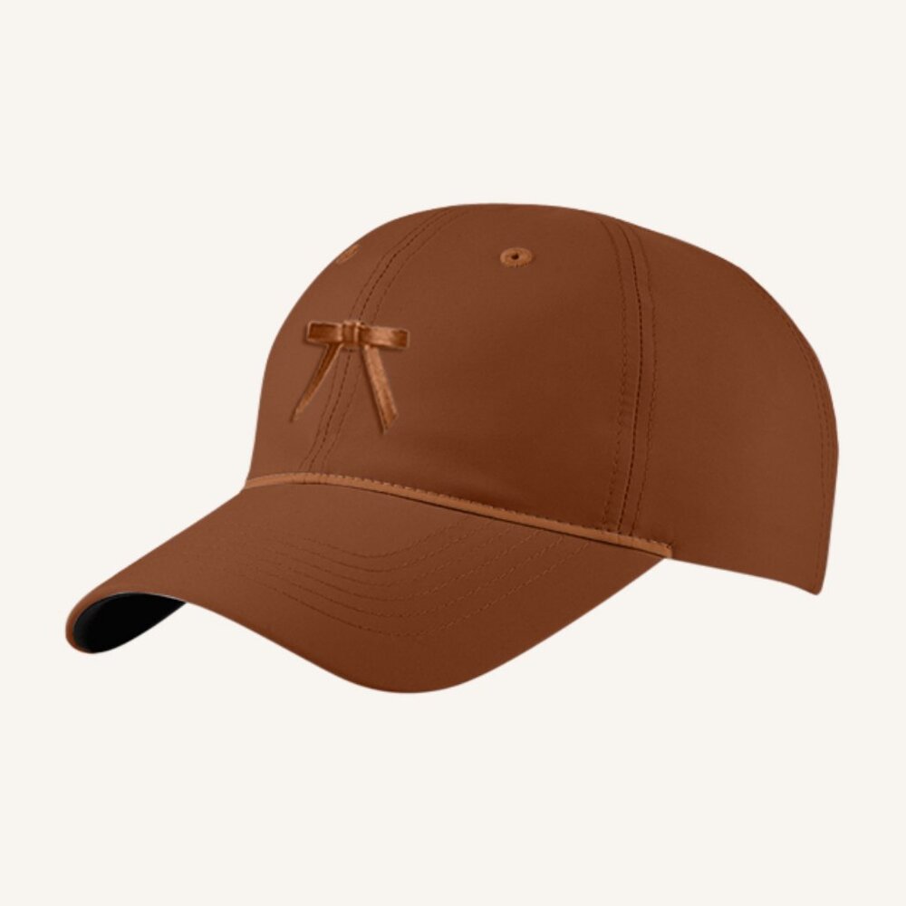 M.A.M.A. - Women's Chocolate Hightail Hat With Chocolate Bow - Golf Cap 8
